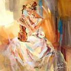 Anna Paintings - Anna White Note III by Unknown Artist